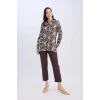 D2573 Jogger Lastikli Bel Bağcıklı Basic Düz Paça Pantolon