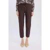 D2573 Jogger Lastikli Bel Bağcıklı Basic Düz Paça Pantolon