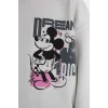 D3116 Disney Mickey & Minnie Relax Fit Bisiklet Yaka Sweatshirt