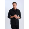 D3692 Modern Fit Polo Yaka Uzun Kollu Gömlek
