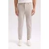 D3695 Basic Düz Cepli Jogger Düz Paça Pantolon
