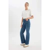 D4310 90s Wide Leg Yüksek Bel Jean Pantolon
