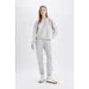 D6646 Cepli Uzun Boy Jogger Eşofman Altı