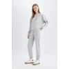 D6646 Cepli Uzun Boy Jogger Eşofman Altı