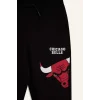 D8016 NBA Chicago Bulls Beli Paçası Lastikli Jogger Eşofman Altı