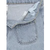 LCW baby Mavi Basic Kız Bebek Jean Pantolon
