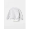 LCW baby Beyaz Baskılı Erkek Bebek Sweatshirt ve Pantolon 2li Takım