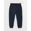 LCW baby Ekru Polo Yaka Uzun Kollu Baskılı Erkek Bebek Sweatshirt ve Pantolon 2li Takım