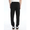 LCW Casual Siyah Slim Fit Erkek Kalın Jogger Eşofman Altı