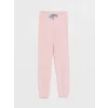 LCW DREAM Pembe Bisiklet Yaka Nakışlı Uzun Kollu Kadın Pijama Takımı