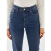 LCW Jeans İndigo Mom Fit Kadın Jean Pantolon