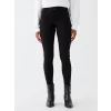 LCW Jeans Siyah Jüpiter Süper Skinny Fit Kadın Jean Pantolon