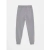 LCW Kids Gri Beli Lastikli Baskılı Erkek Çocuk Jogger Eşofman Altı