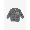LCW Kids Gri Paw Patrol Baskılı Erkek Çocuk Sweatshirt ve Eşofman Alt 2li Takım