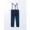 LCW Kids İndigo Basic Erkek Çocuk Jean Pantolon ve Pantolon Askısı 2li