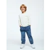 LCW Kids İndigo Beli Lastikli Basic Erkek Çocuk Jean Pantolon