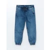 LCW Kids İndigo Beli Lastikli Basic Erkek Çocuk Jean Pantolon