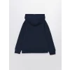 LCW Kids Lacivert Kapüşonlu Erkek Çocuk Kalın Sweatshirt