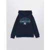 LCW Kids Lacivert Kapüşonlu Erkek Çocuk Kalın Sweatshirt