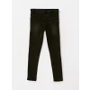 LCW Kids Siyah Basic Kız Çocuk Jean Pantolon