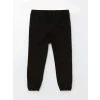 LCW Kids Siyah Beli Lastikli Erkek Çocuk Jogger Pantolon