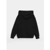 LCW Kids Siyah Rahat Kalıp Baskılı Erkek Çocuk Hoodie