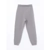 LCW Vision Gri Beli Lastikli Kadın Kalın Jogger Eşofman Altı