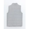 LCW Vision Gri Dik Yaka Erkek Çocuk Yelek