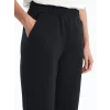 LCW Vision Siyah Kadın Beli Lastikli Düz Jogger Eşofman Altı