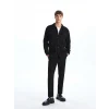 LCW Vision Siyah Regular Fit Uzun Kollu Erkek Gömlek Ceket