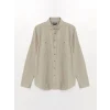 LCWAIKIKI Classic Bej Regular Fit Uzun Kollu Gabardin Erkek Gömlek