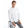 LCWAIKIKI Classic Beyaz Regular Fit Uzun Kollu Oxford Erkek Gömlek