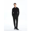 LCWAIKIKI Classic Siyah Standart Kalıp Erkek Chino Pantolon