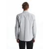 LCWAIKIKI Formal Gri Slim Fit Uzun Kollu Erkek Gömlek