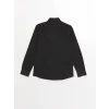 LCWAIKIKI Formal Siyah Slim Fit Uzun Kollu Oxford Erkek Gömlek