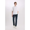 R8791 Pedro Slim Fit Dar Kalıp Normal Bel Dar Paça Jean Pantolon