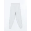 XSIDE ACTIVE Gri Baskılı Kadın Kalın Jogger Spor Eşofman Altı