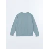 XSIDE ACTIVE Yeşil Bisiklet Yaka Oversize Kadın Sweatshirt
