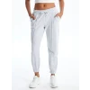XSIDE Gri Kadın Beli Lastikli Düz Jogger Eşofman Altı