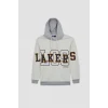 Y5640 NBA Los Angeles Lakers Boxy Fit Sweatshirt