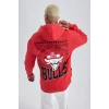 Z4629 NBA Chicago Bulls Boxy Fit Sweat Shirt
