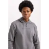 Z5501 DeFactoFit Kapüşonlu Sweatshirt