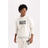 Z6053 Milwaukee Bucks Oversize Fit Sweat Shirt