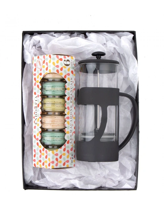 500 Ml French Press ve B1 Makaron