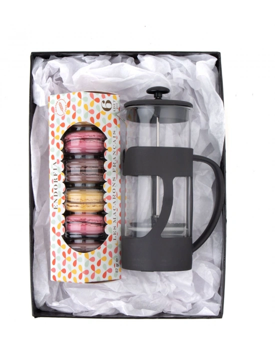 500 Ml French Press ve B2 Makaron