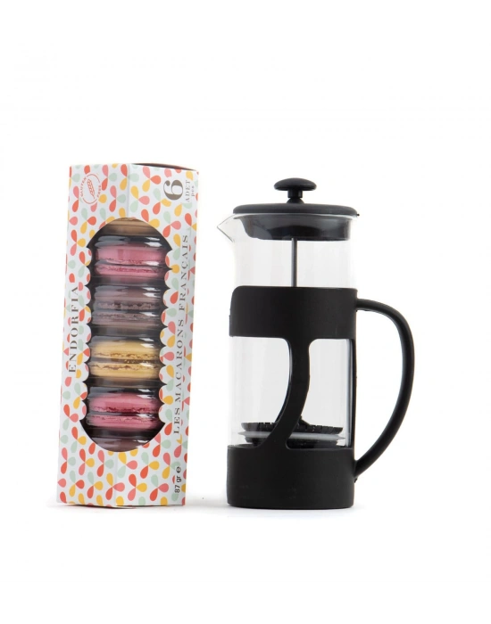 500 Ml French Press ve B2 Makaron