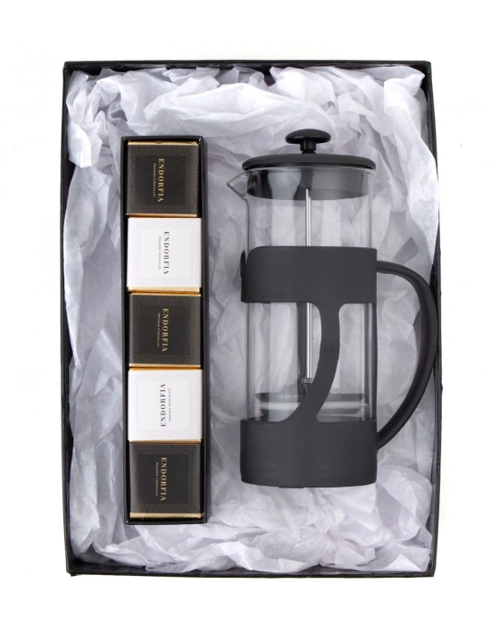 500 Ml French Press ve Single Slim Mix Madlen Gold