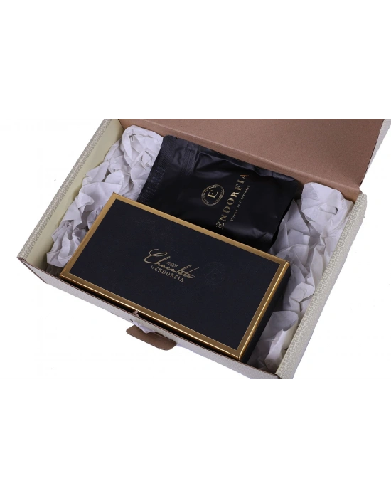 Bitter Madlen Çikolata-Premium 20 gr Türk Kahvesi Yılbaşı Kutusu