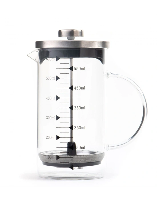 Borosilikat 600 Ml French Press ve B1 Makaron