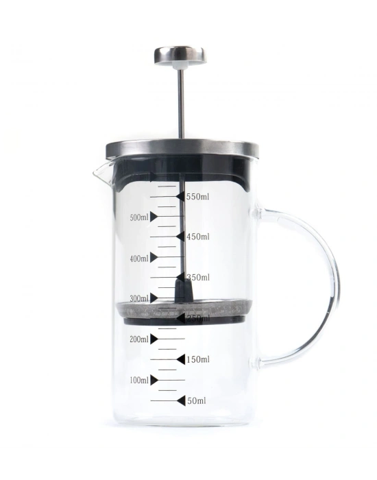Borosilikat 600 Ml French Press ve B2 Makaron